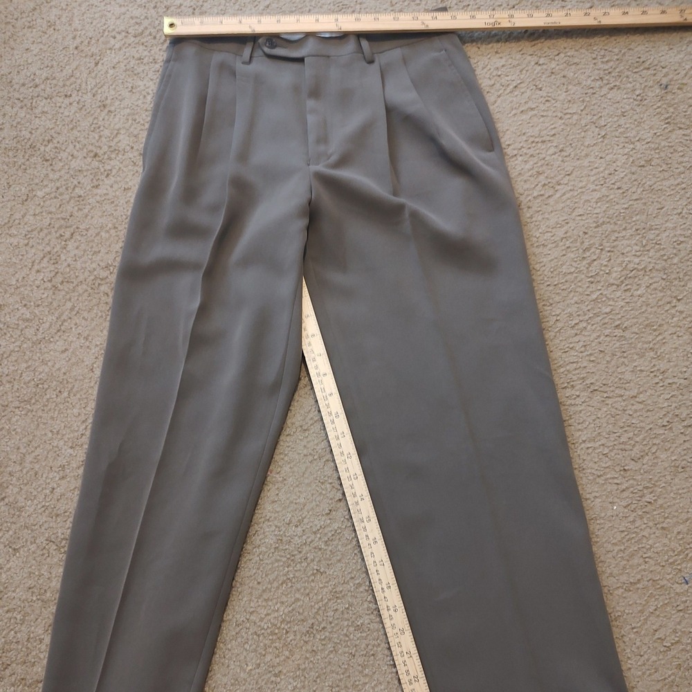 Lauren Ralph Lauren Dress Pants Mens 30x30 Taupe‎ New Pleated Trousers Classic